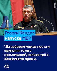Георги Кандев подаде оставка от МВР. Ясно е, че влиза в политиката. Но на чия страна?