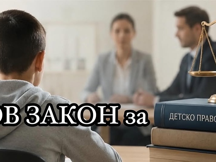 Нов закон детско правосъдие