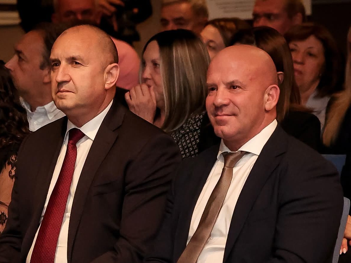 Енчо Керязов и Румен Радев